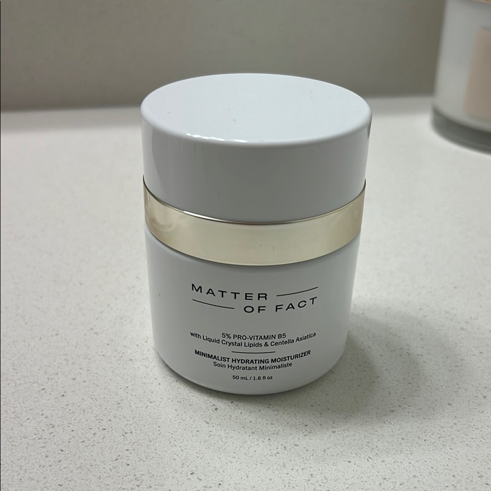 Matter of Fact Minimalist Hydrating Moisturizer
